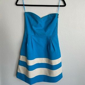 Zara Striped Mini Dress with Pockets